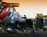 Repost: Republic P 47D Thunderbolt «Miss Fire»